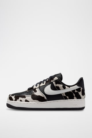 Nike Air Force 1 '07 en cuir - Noir
