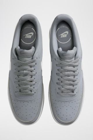Nike Court Vision Low en cuir - Gris clair