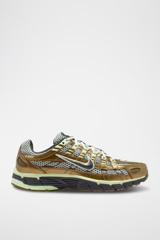 Nike P-6000 SE en cuir - Vert olive et anthracite