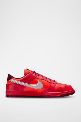 Nike Dunk Low en cuir - Rouge et blanc