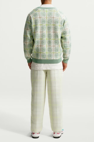 Gilet de golf Tartan - Vert d’eau