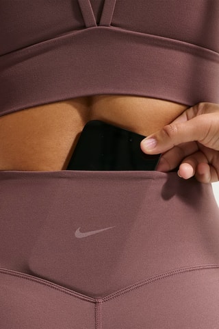 Pantalon de fitness taille haute Zenvy - Marron foncé