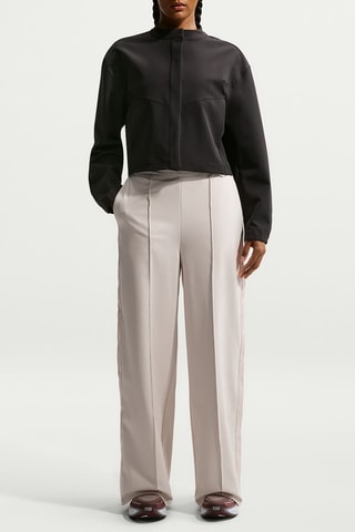 Pantalon taille haute Nike 24.7 PerfectStretch - Ecru