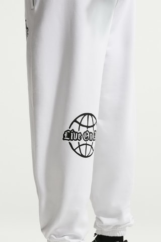 Pantalon polaire Solo Swoosh - Blanc