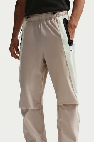 Pantalon ample Tech - Marron clair