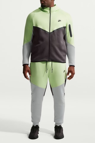 Pantalon polaire Tech - Vert fluo et anthracite
