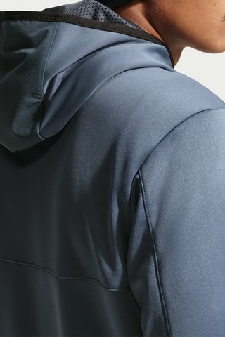 Veste à capuche - Bleu cobalt