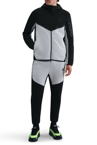 Veste polaire à capuche Nike Tech - Noir