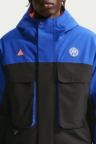 Veste à capuche de football Inter Milan - Bleu roi