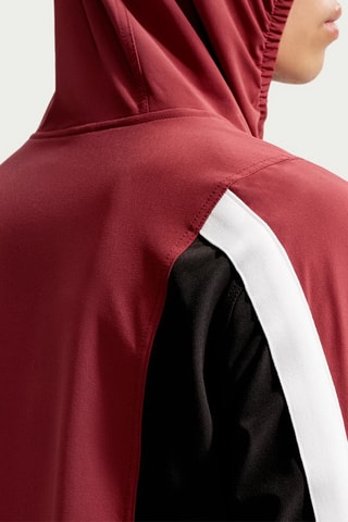 Veste de football à capuche Nike Strike+ - Rouge