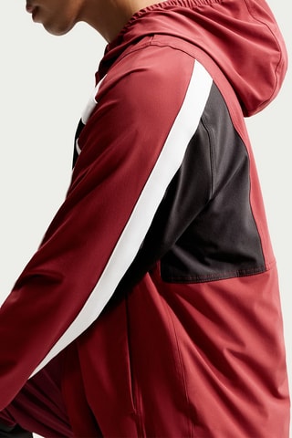Veste de football à capuche Nike Strike+ - Rouge