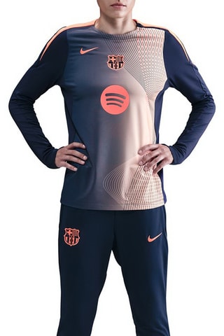 T-shirt de football FC Barcelone - Bleu marine