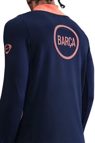 T-shirt d’entrainement de football FC Barcelone Strike - Bleu nuit