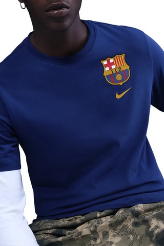 T-shirt de football FC Barcelone - Bleu roi