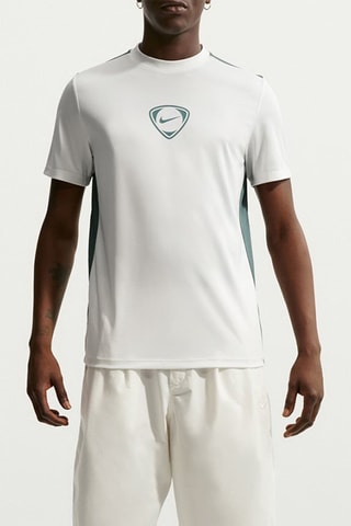 T-shirt de football Nike Academy+ - Blanc