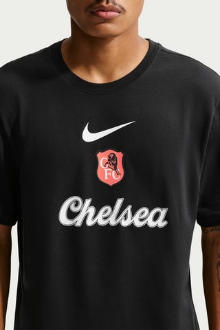T-shirt relaxed de football Chelsea FC - Noir