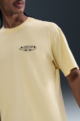 T-shirt ample de skate SB Max90 - Jaune