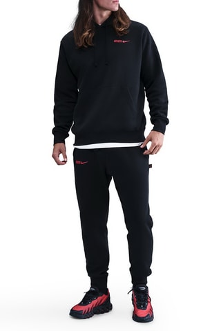 Sweat polaire de football à capuche Atlético de Madrid - Noir