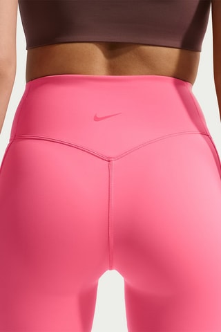 Panty taille haute Nike Universa - Corail