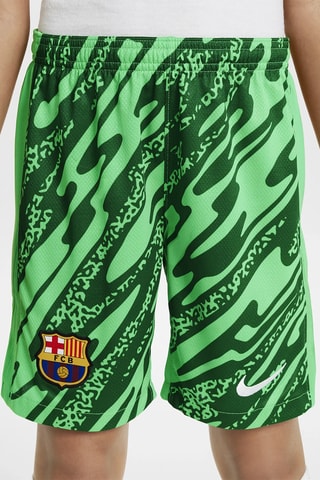 Short de football FC Barcelone Stadium - Vert clair