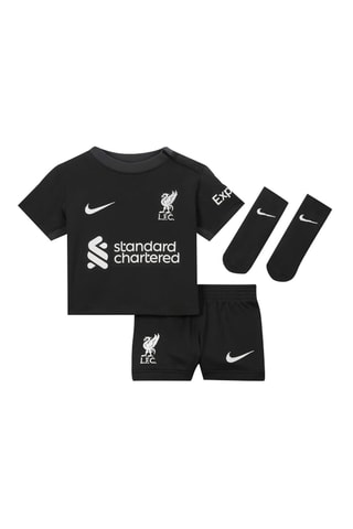 Ensemble de football 3 pièces Liverpool Football Club - Noir