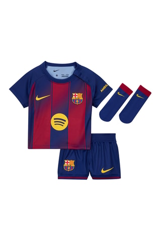 Ensemble 3 pièces de football FC Barcelone - Bleu roi et bordeaux