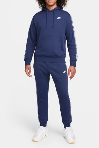 Sweat à capuche et pantalon regular polaires Club - Bleu marine