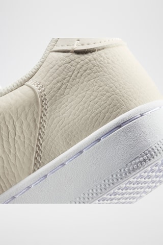 Nike Court Vintage Premiumen cuir - Blanc et beige