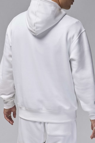 Sweat polaire à capuche Baseline - Blanc