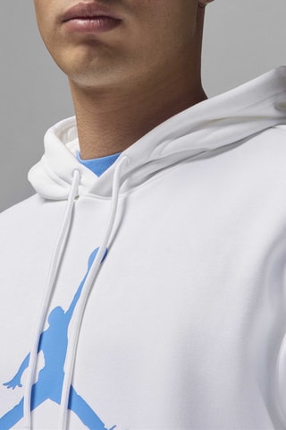 Sweat polaire à capuche Baseline - Blanc