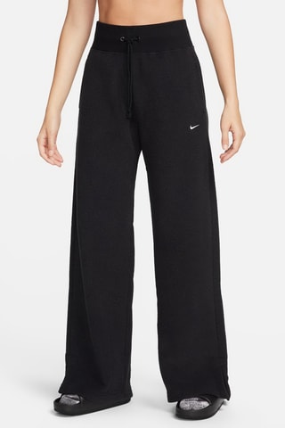 Pantalon polaire ample taille haute Phoenix - Noir