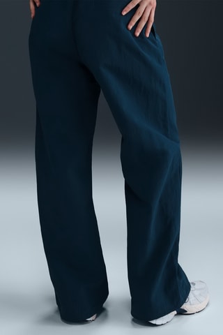 Pantalon regular taille mi-haute Everything Wovens - Bleu pétrole