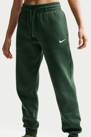 Pantalon de survêtement polaire taille mi-haute Phoenix - Vert foncé