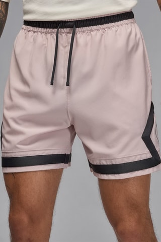 Short regular de football Paris Saint-Germain Diamond - Vieux rose et anthracite