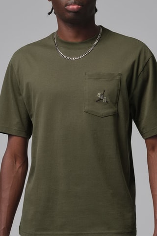 T-shirt regular Jordan - Kaki