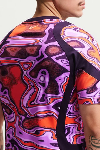 T-shirt ample Project F.R.O.G. - Orange et violet