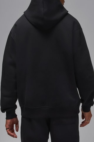 Sweat polaire à capuche Brooklyn - Noir