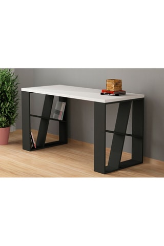 Bureau Blanc et noir