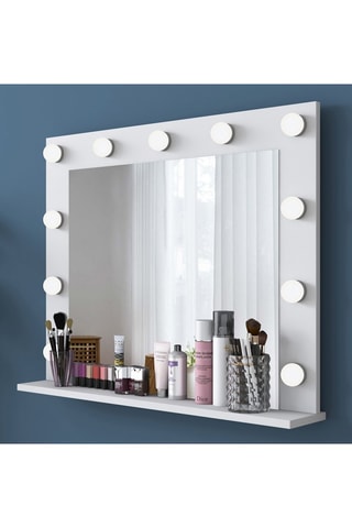 Table de maquillage - Blanc