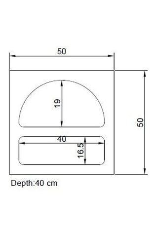 Table de chevet Lorin