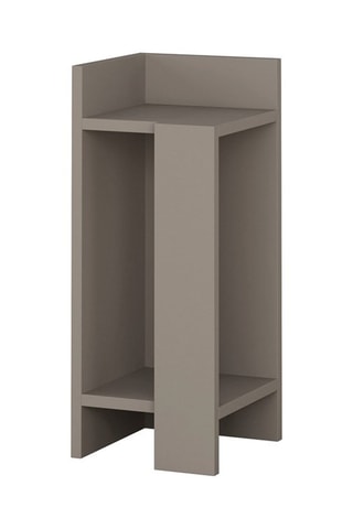 Table de chevet - Gris - 25 x 27 x 60 cm