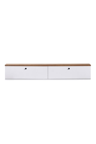 Meuble TV 2 abattants - 140 x 25 x 25 cm