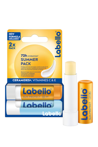 Barras de labios sun protect & hydro care - 2 productos