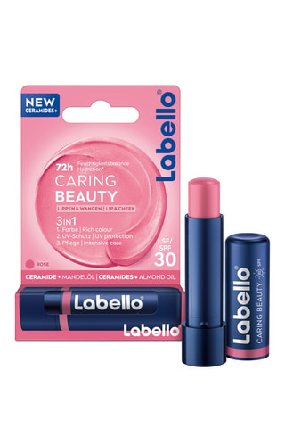 Barra de labios caring beauty rose SPF 30 - 5 g