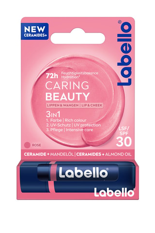 Barra de labios caring beauty rose SPF 30 - 5 g