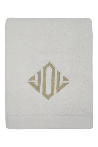 Toalla de tocador, toalla de mano, toalla de ducha - Blanco - 30 x 50 cm, 50 x 90 cm, 70 x 130 cm