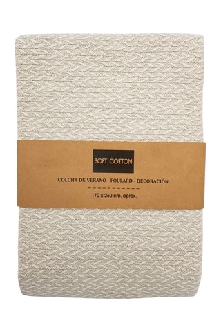 Colcha - Beige - 230 x 260 cm