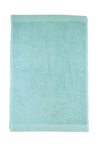 3 toallas de tocador - Menta - 30 x 50 cm