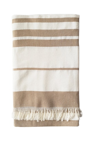 2 foutas de playa - Gris y beige - 160 x 180 cm