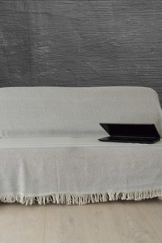 Colcha de sofá - Gris - 170 x 260 cm